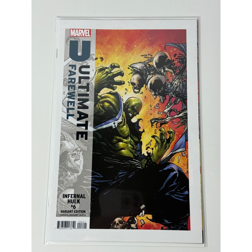 Marvel Ultimate Comics Ultimate Farewell Infernal Hulk 6 Variant Edition Yu